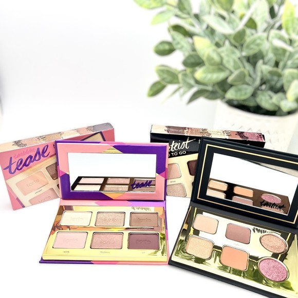 tarte Other - BUNDLE tarte Tartelette Tease AND Tartiest Pro to Go Eyeshadow Palettes NEW